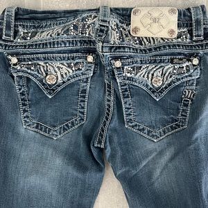 Miss Me Boot Cut Jeans Size 28